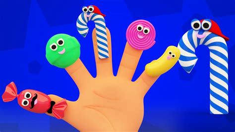 Candy Finger Family | Nursery Rhymes For Kids And Children Song | Rhymes for kids, Kids nursery ...