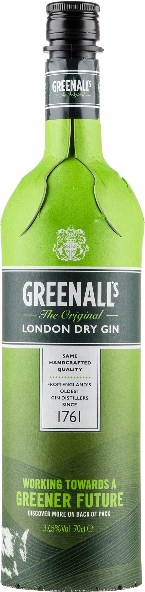 Greenall S London Dry Gin Paperipullo Alko