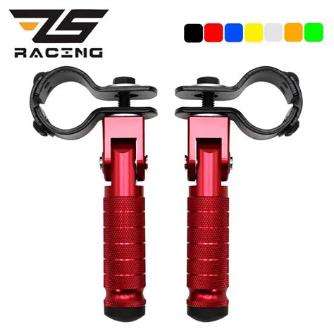 Zs Racing Mm Universal Pedale Gefaltet Fu St Tze Fu Rasten F R Motorr