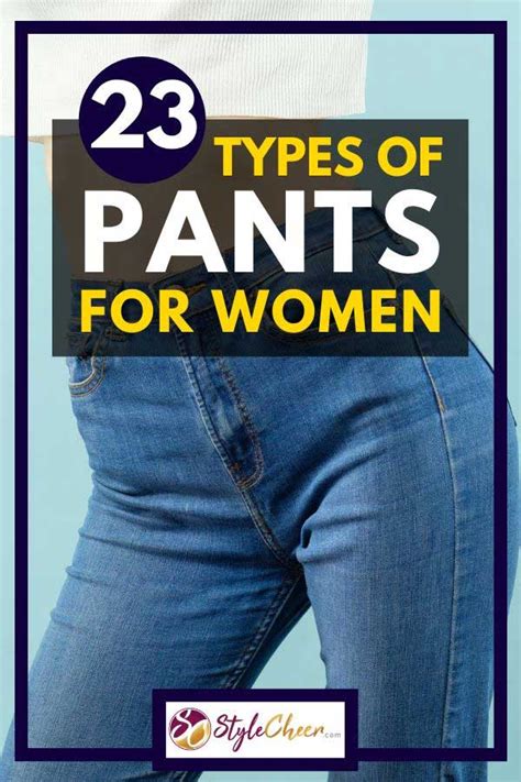 23 Types Of Pants For Women