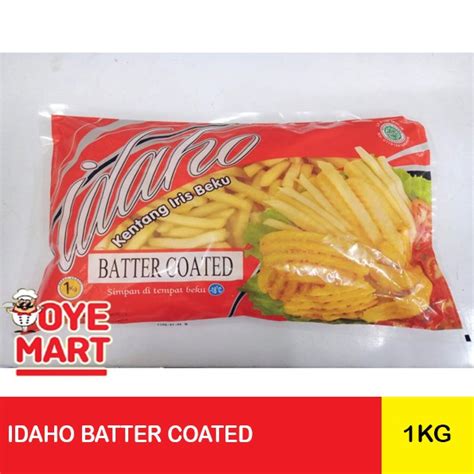 Jual IDAHO BATTER COATED 1KG KENTANG GORENG BEKU FRENCH FRIES