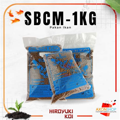 Jual 1 Kg Pakan Koi Hiroyuki Super Bulky Color Maximal Ikan Original