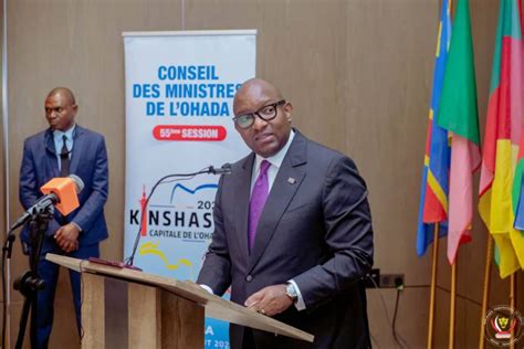 Ohada E Conseil Des Ministres De L Ohada Kinshasa Rdc Les