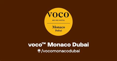 Voco Monaco Dubai Facebook Linktree