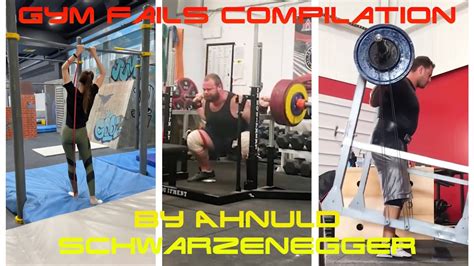 Gym Fails Compilation 1 Ahnuld Schwarzenegger Reacts To Gym Fails