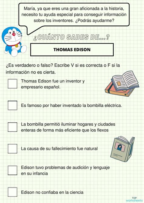 Historia Fichas Interactivas Y Ejercicios Online Topworksheets