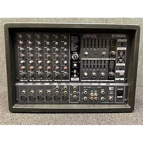 Yamaha EMX68S Powered Mixer Musician S Friend