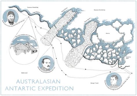 Australasian Antarctic Expedition : Whereabouts Maps