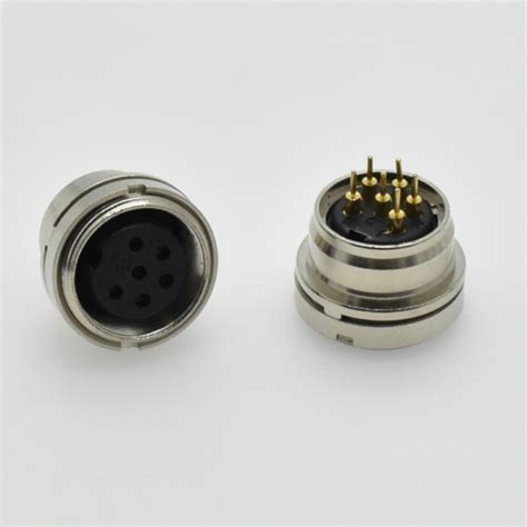 6 Pin Waterproof Male Female M16 Connector Westsam Technology M5m8