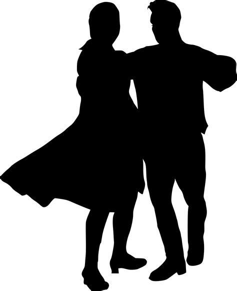 Couple Dance Silhouette at GetDrawings | Free download