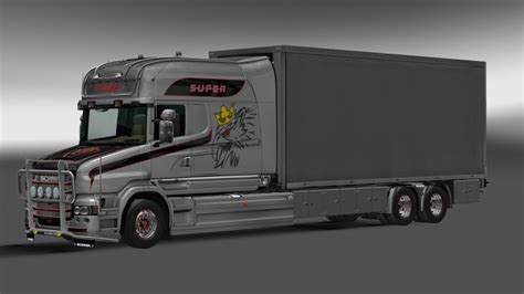 Ets Scania Longline T Tandem V Scania Mod F R Eurotruck Simulator