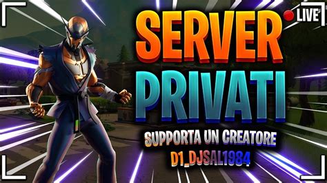 LIVE FORTNITE SERVER PRIVATI PER TUTTI REGALO SKIN A CHI VINCE 2