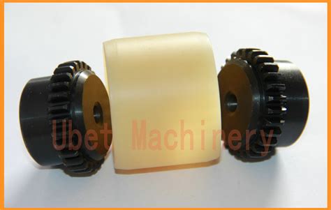 Nylon Sleeve Coupling With Crown Gear Nylon Sleeve Gear Coupling And