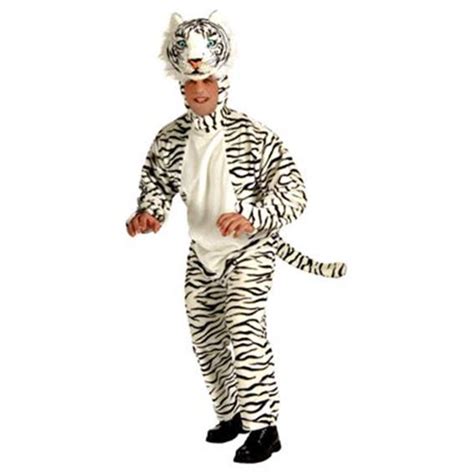 Deluxe Plush White Tiger Costume [Rental for 4 days] – Partymix