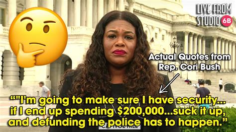 Cori Bush Hires Private Security Calls To Defund Police Immediately After Youtube