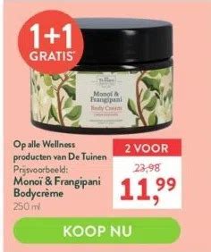 Op Alle Wellness Producten Van De Tuinen Prijsvoorbeeld Monoi