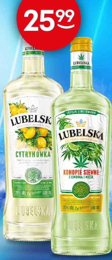 Wódka smakowa Lubelska promocja Żabka Ding pl