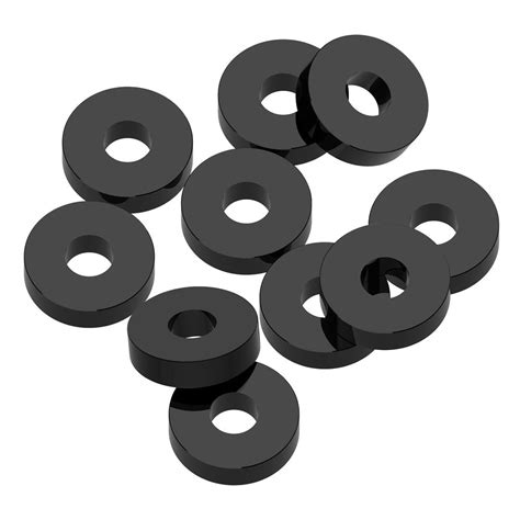 1up Racing Precision Aluminum Shims 3x8x2mm Black