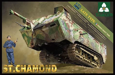 1 35 French Heavy Tank St Chamond Late Type At Mighty Ape NZ