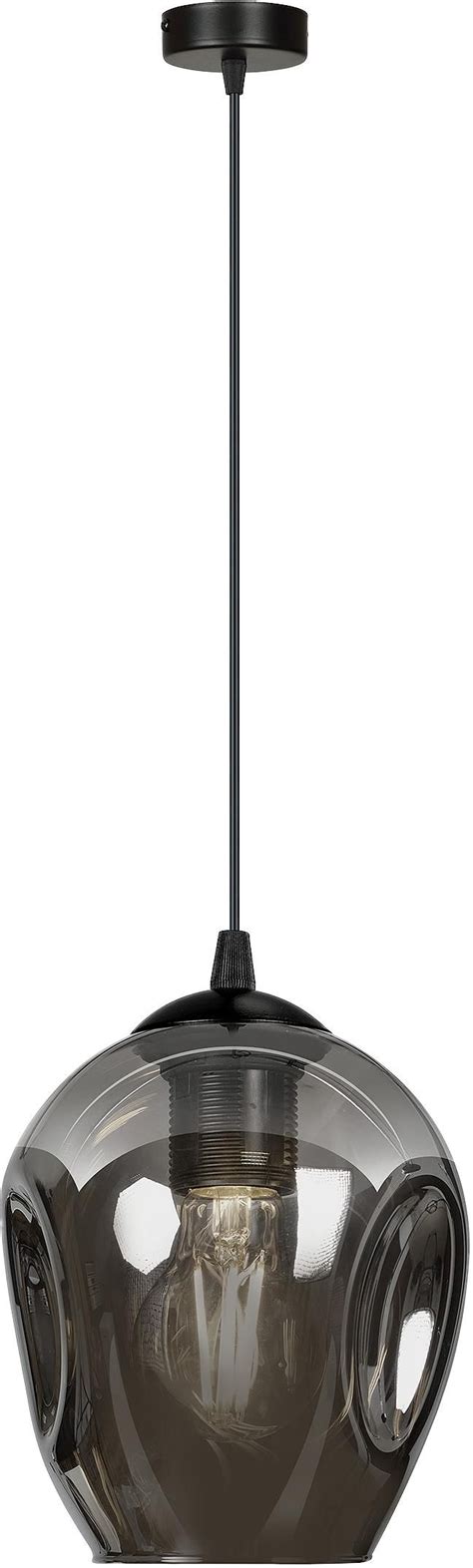 ADVITI LAMPA WISZĄCA IRIS E27 CZARNY DYMIONY AD LD 6326B GRE27SP