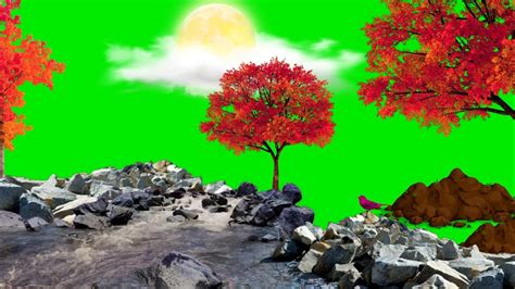 River Green Screen Animation River Green Screen Background River Green Screen Template Youtube