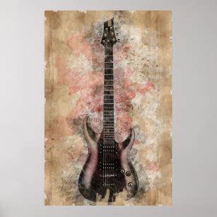 Vintage Guitar Posters & Prints | Zazzle UK