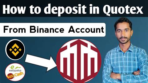 How To Deposit In Quotex From Binance Account YouTube