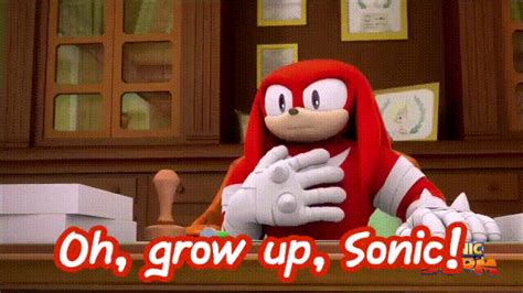 Sonic Obsessed Dork Sonic Boom Episode Mayor Knuckles