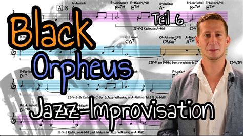 Jazz Improvisation Teil Black Orpheus Manha De Carnaval