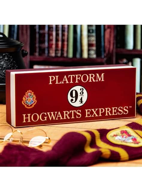 Lampada Hogwarts Express Binario Harry Potter Funidelia