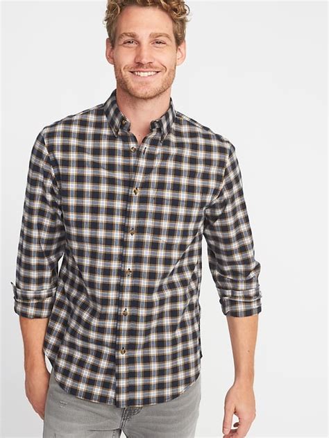 Regular Fit Built In Flex Everyday Oxford Shirt Old Navy Mens