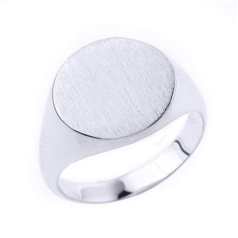 Mens Sterling Silver Signet Ring Factory Direct Jewelry