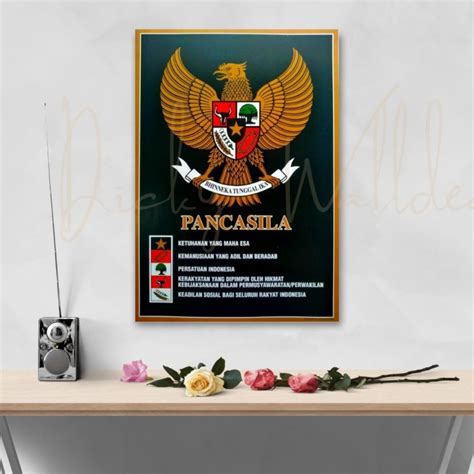 Jual Hiasan Dinding Pancasila Pajangan Dinding Sekolah Wall Decor Kelas Kab Bogor