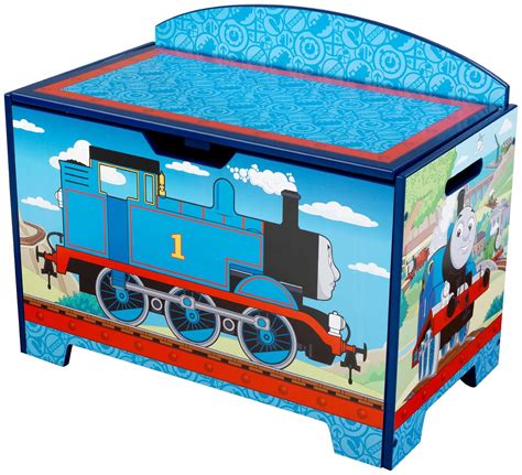 KidKraft Thomas And Friends Toy Box | Kids Wooden Toy Boxes