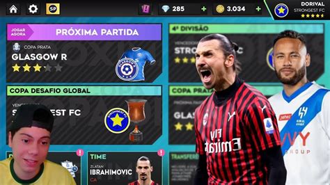 DLS 23 Modo Carreira Strongest FC 40 Ney Ou Ibra Quem Foi O