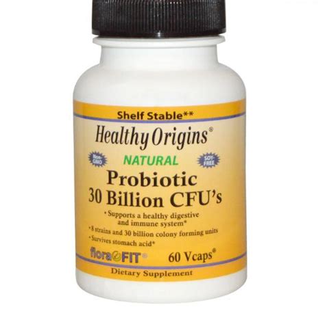 Buy Probiotic 30 Billion Cfus 60 Vcaps Healthy Origins Probioti