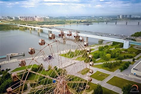 Колесо обозрения на набережной в Новосибирске закрыли после открытия