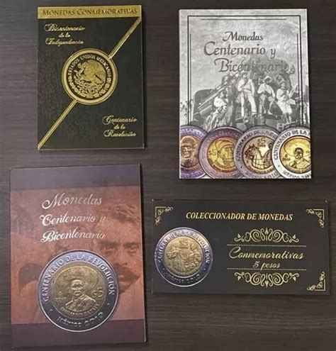 Álbum Completo Colección Monedas 5 Pesos Conmemorativas Meses sin