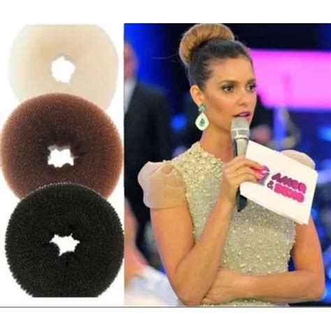 Kit Esponja Rosquinha P Fazer Coque No Cabelo Donuts Hair Shopee