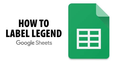 How To Label Legend In Google Sheets YouTube