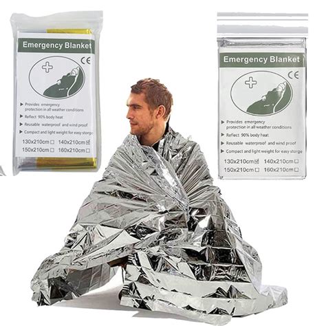 Cheap Medical Survival Blanket Waterproof Emergency Foil Mylar Warming