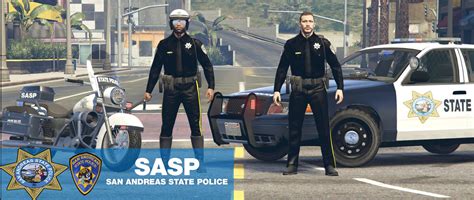 Sasp San Andreas State Police Officer Trooper Gta5