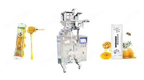 Automatic Vffs Honey Stick Pouch Packing Machine Youtube