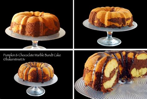 Pumpkin And Chocolate Marble Bundt Cake Baker Street