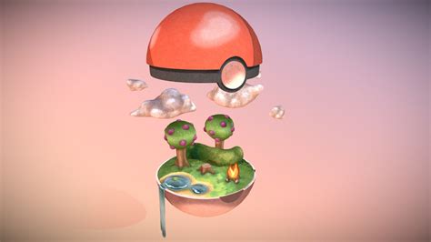 Pokeball with interior - 3D model by Miriam (@Miriam_G) [c51fe39 ...