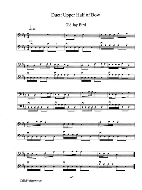 Cellos Duets Pdf