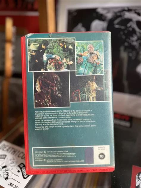 The Incredible Melting Man Vhs Horror Big Box Ex Rental Video