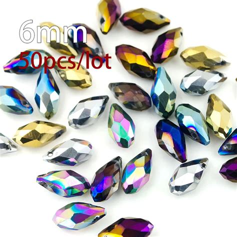 Briolette Pendant Waterdrop Aaa Austrian Crystal Beads Mm Pcs