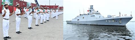 Turkish Navy Ship Arrives Karachi For Goodwill Visit The Frontier Post