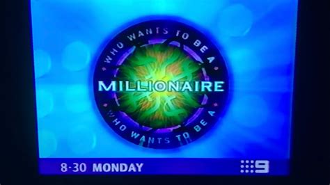 Who Wants To Be A Millionaire Australia Promo 2002 Youtube